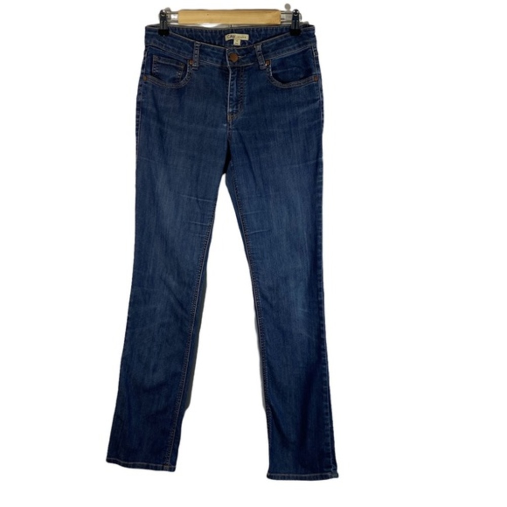 Cabi Womens Straight Leg‎ Blue Wash Denim Jeans Size 6